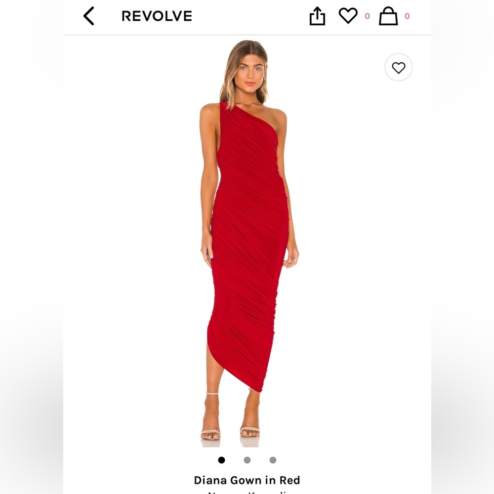 Norma Kamali Diana gown